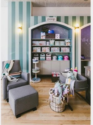 Commercial Interior Design | MILK & HONEY Kids Store | Create Spaces